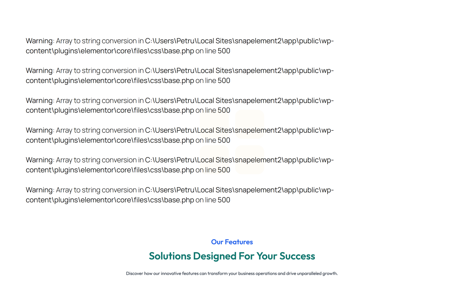 Feature Grid with 3-column Icon, Title, Text, CTA Cards 126 - Elementor component