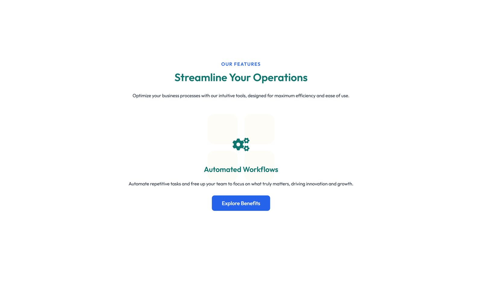 Screenshot of Feature Grid with 2-column Image, Title, Text Cards 137 - Elementor Feature Sections component