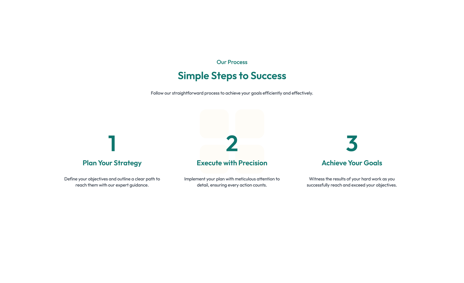 Screenshot of Feature Grid with 3-column Icon, Title, Text, CTA Cards 146 - Elementor Feature Sections component
