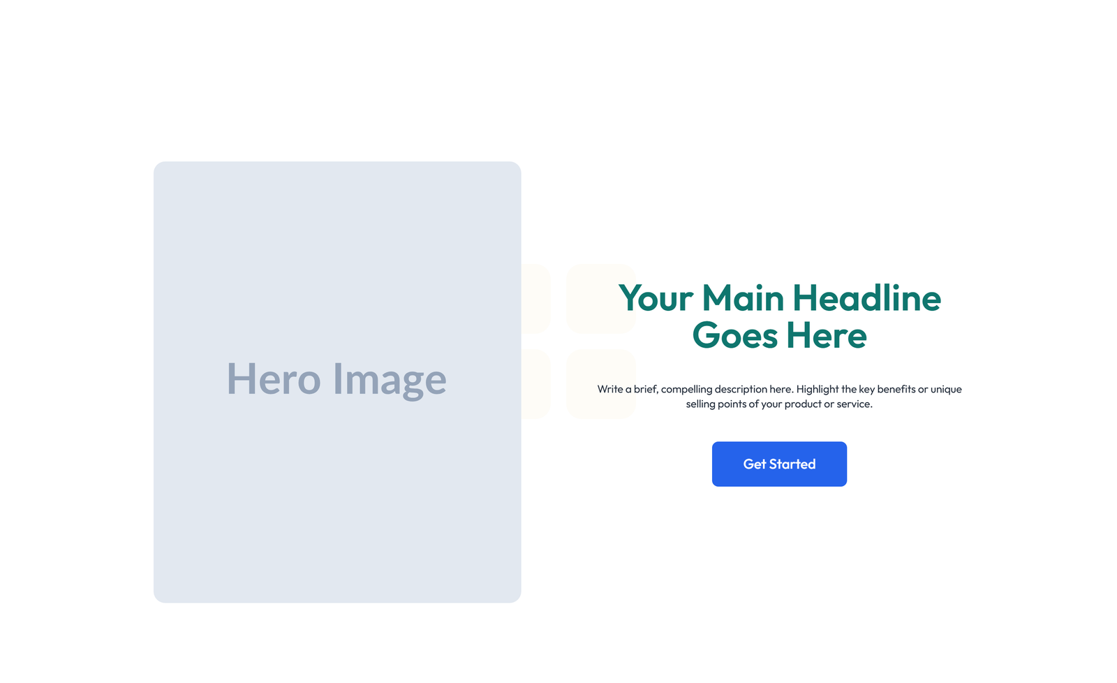 Centered Hero with H1, Subtitle, CTA, Trust Logos 8 - Elementor component