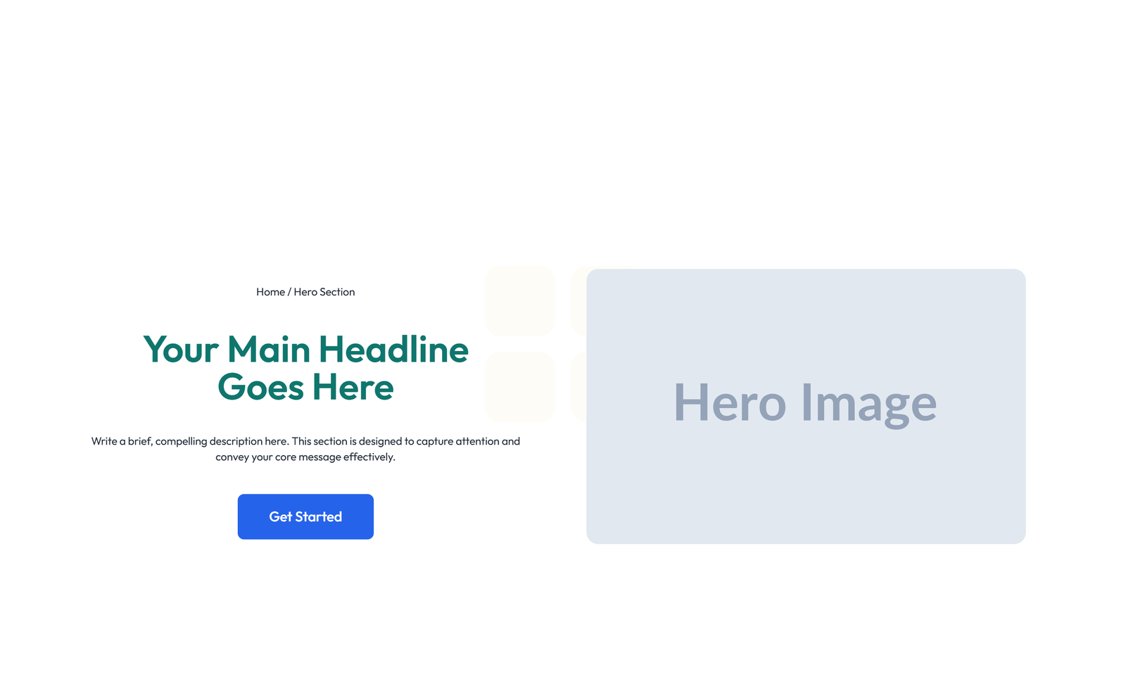 Centered Hero with H1, Subtitle, CTA, Trust Logos 11 - Elementor component
