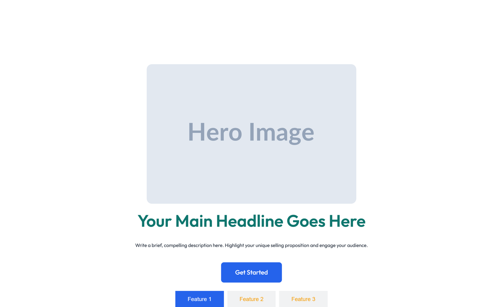 Centered Hero with H1, Subtitle, CTA, Trust Logos 19 - Elementor component