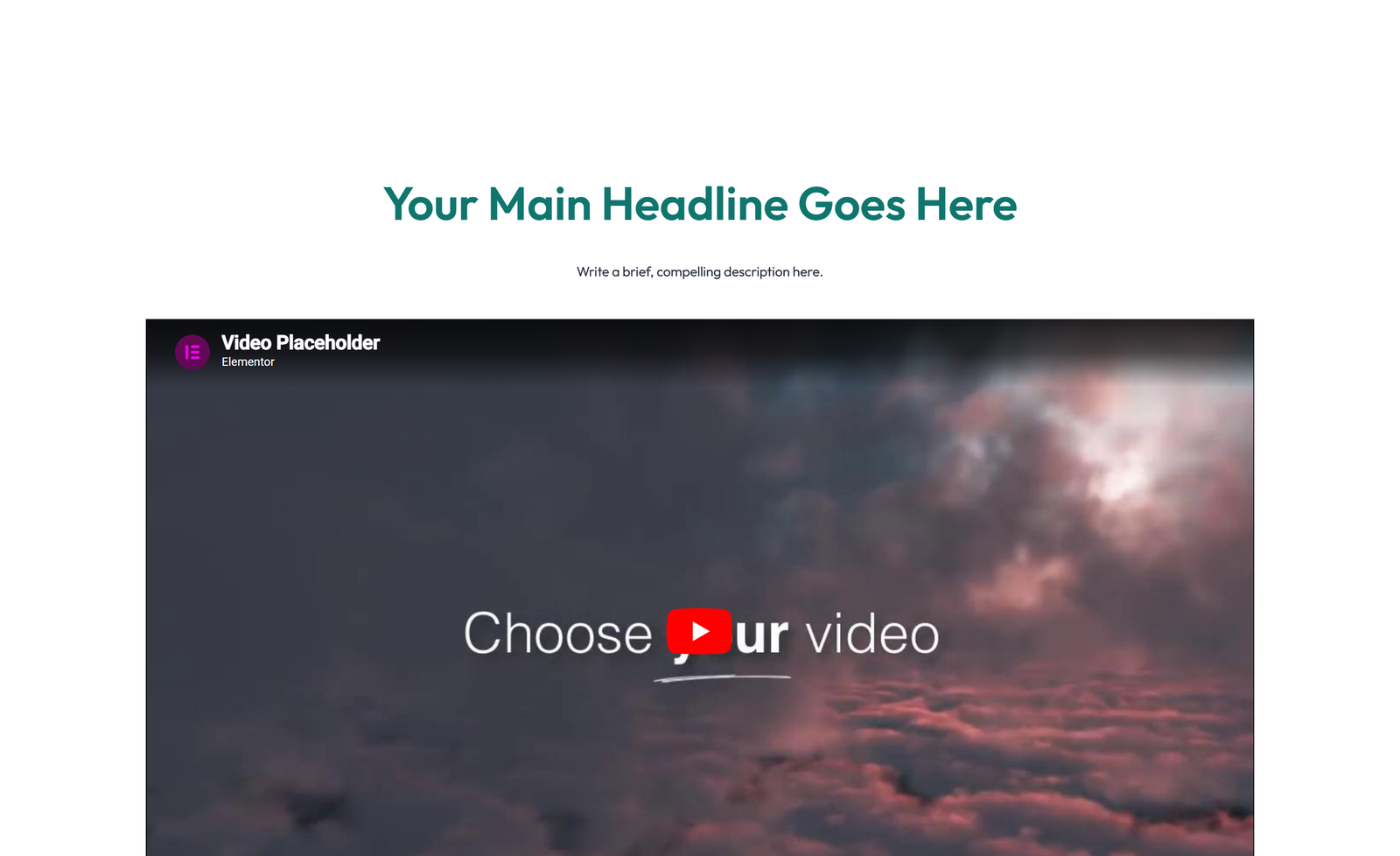 Split Hero with Text and Counters Left and Image Right 26 - Elementor component