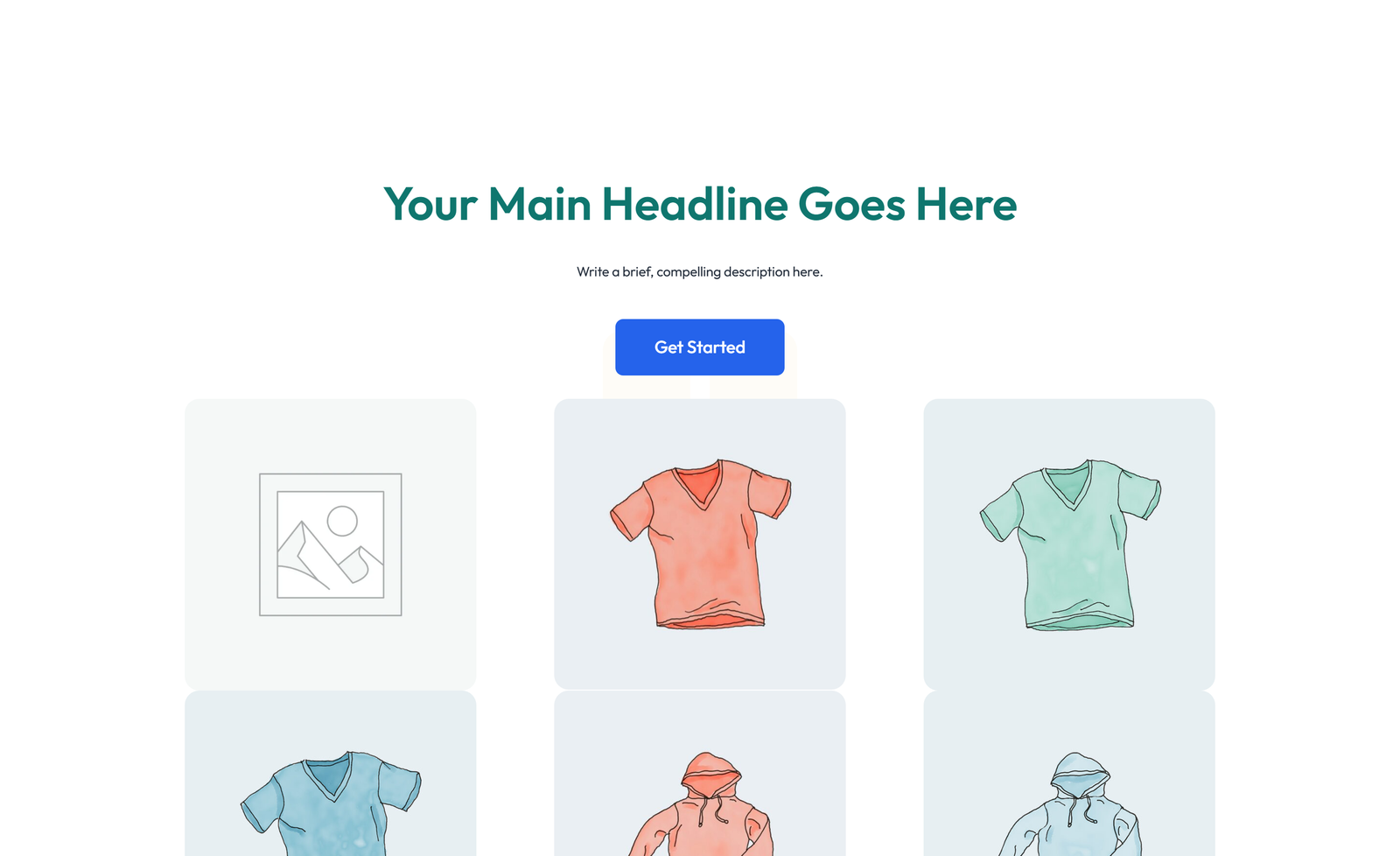 Centered Hero with H1, Subtitle, CTA Button 29 - Elementor component