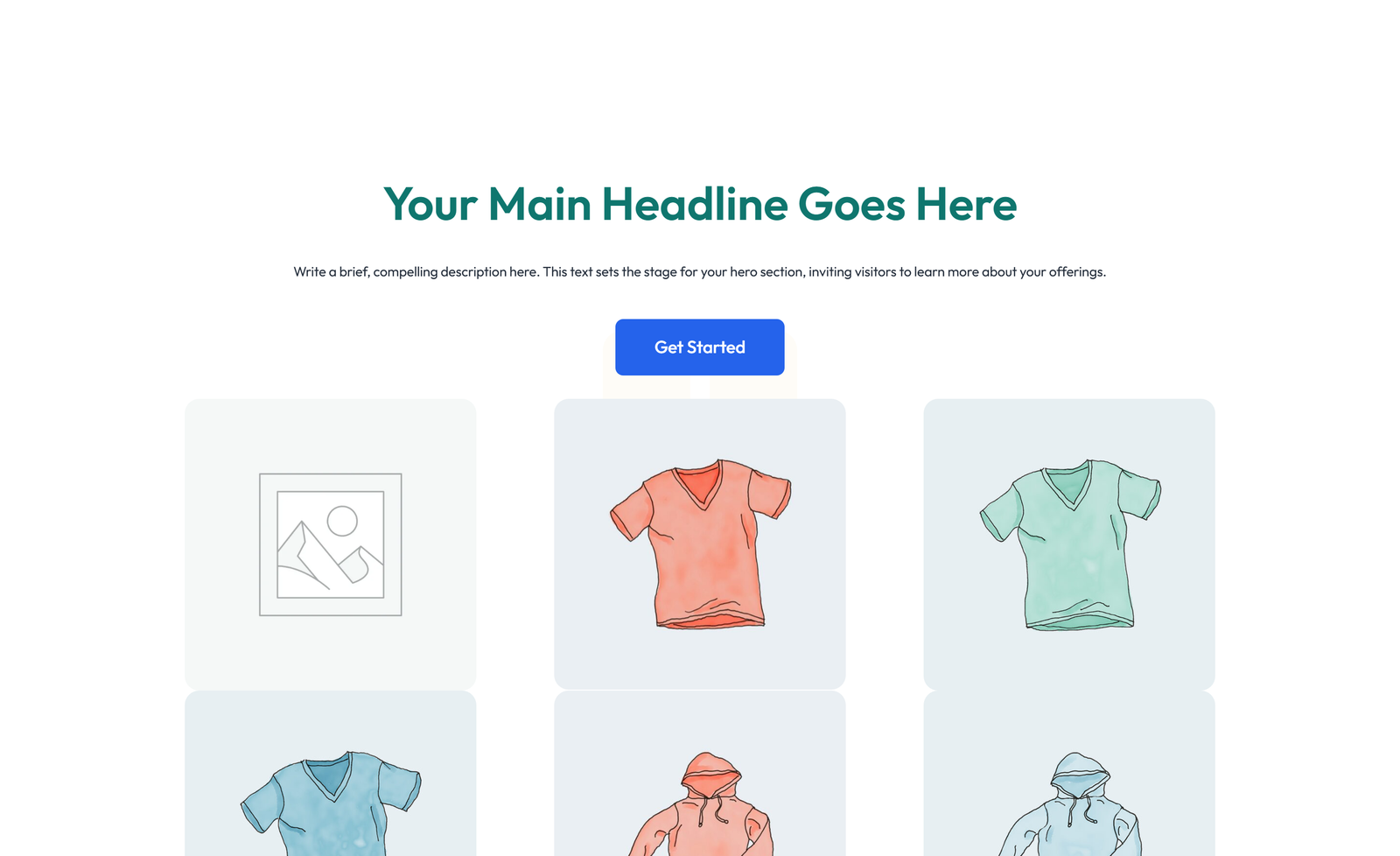 Centered Hero with H1, Subtitle, CTA, 3 Counter Stats 29 - Elementor component