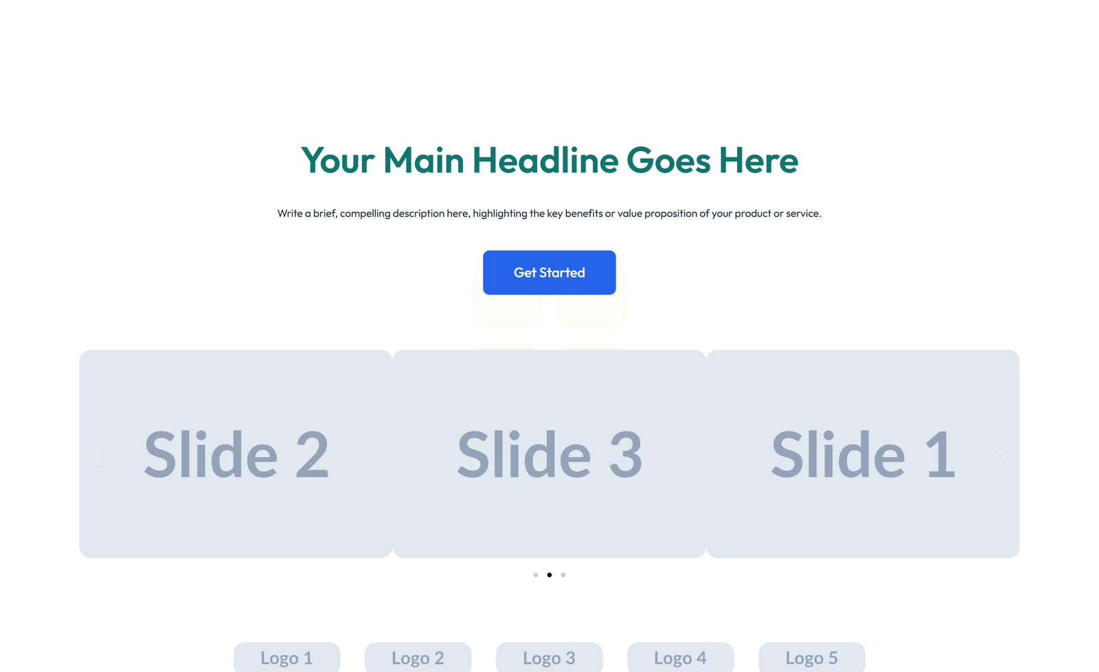 Split Hero with Text Left and Image Right and Two Buttons 31 - Elementor component