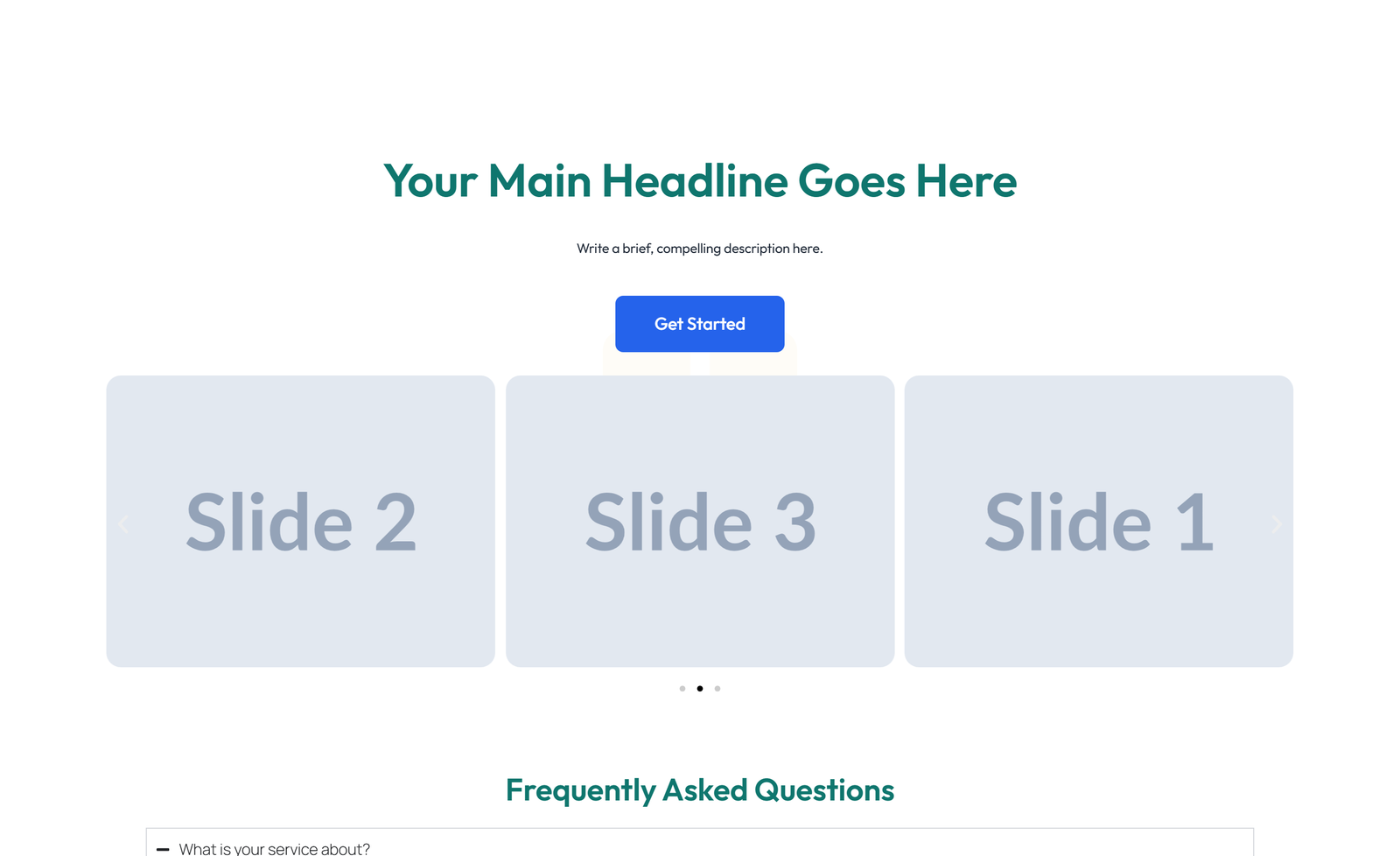 Split Hero with Text and Counters Left and Image Right 32 - Elementor component
