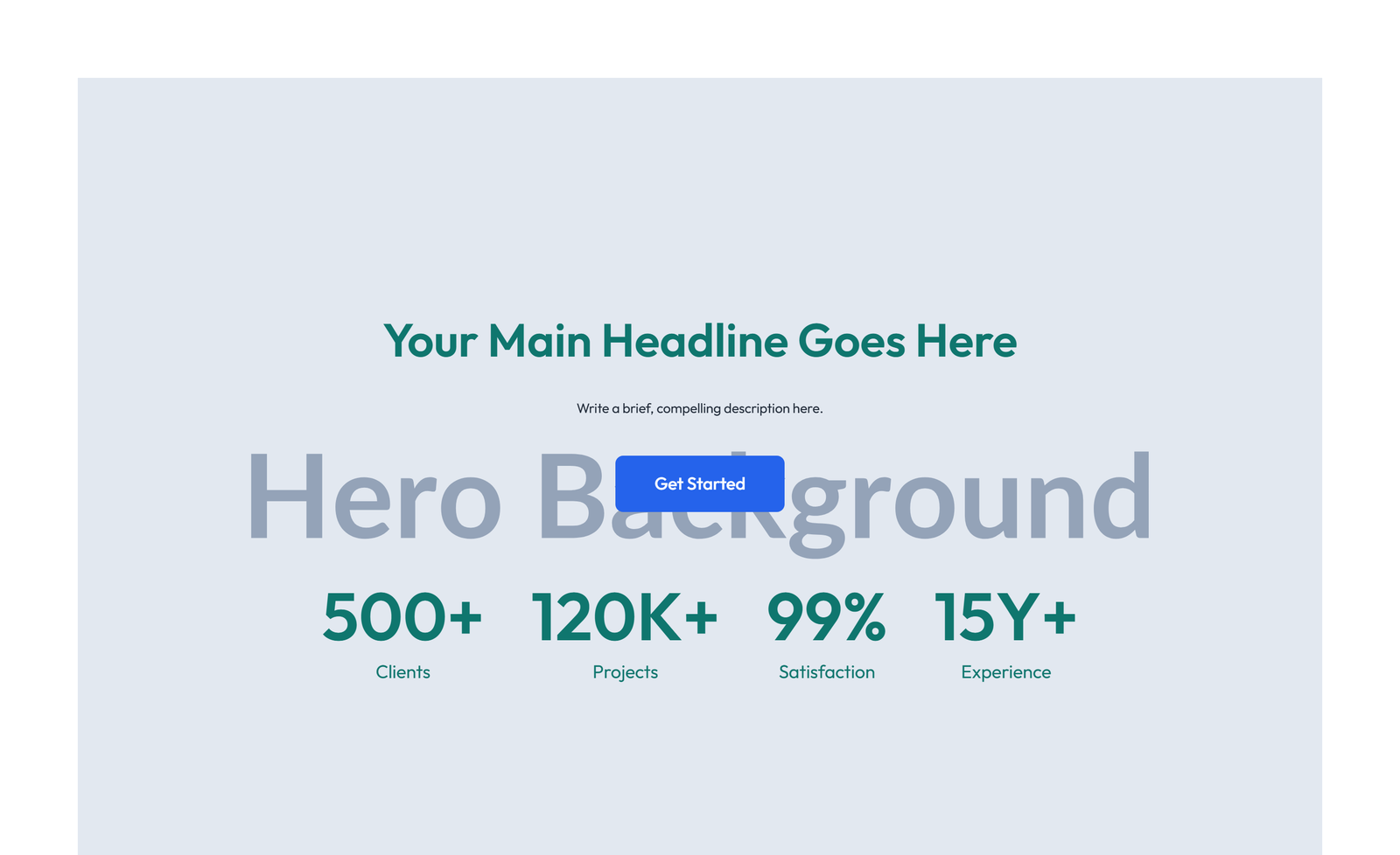 Split Hero with Text Left and Image Right and Two Buttons 34 - Elementor component