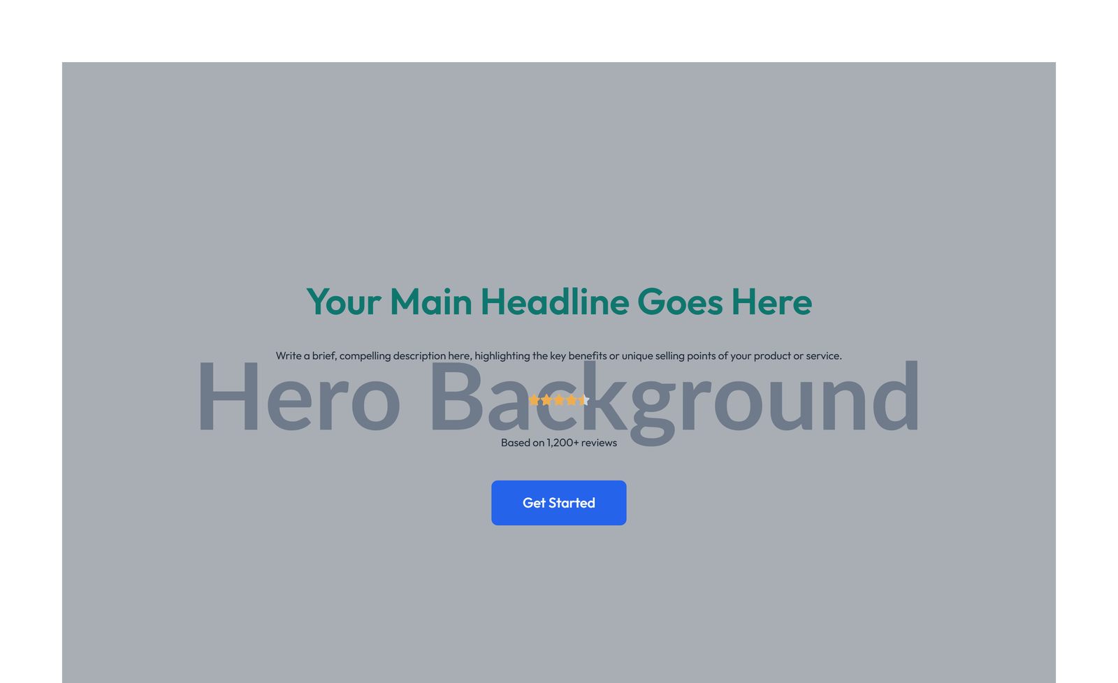 Split Hero with Image Left and Text Right and CTA 34 - Elementor component