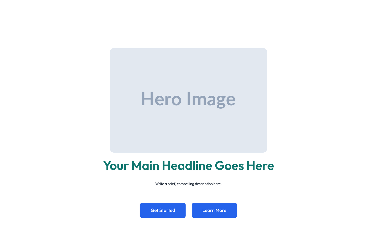 Split Hero with Image Left and Text Right and CTA 58 - Elementor component