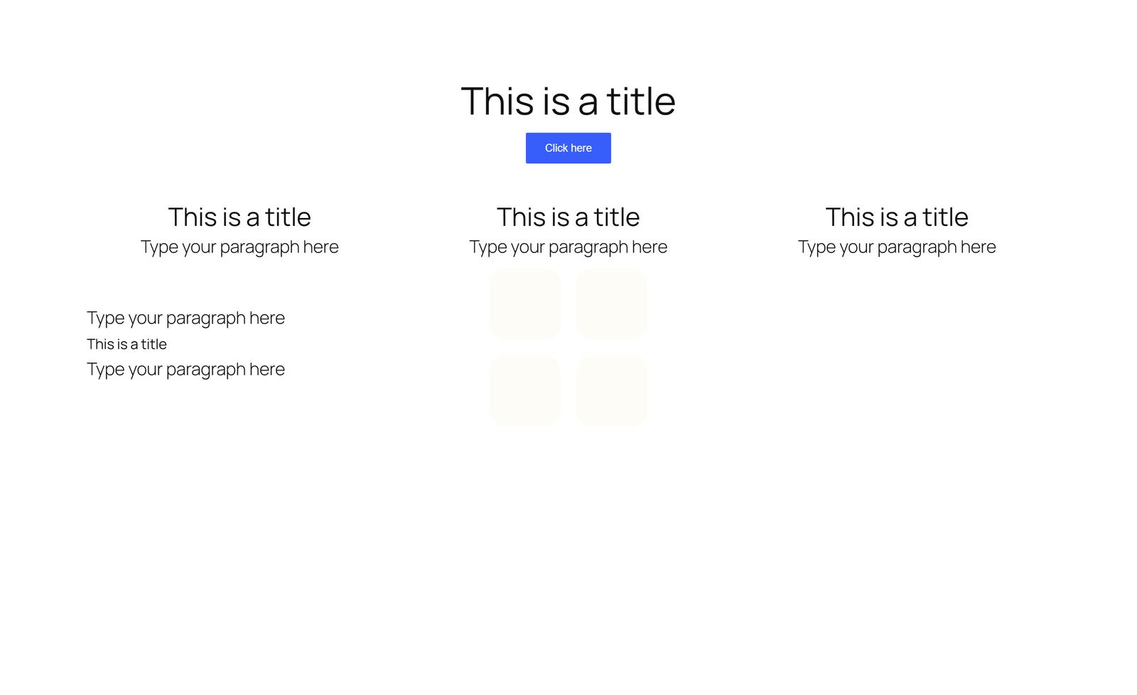Screenshot of Centered Hero with Pull Quote and Three Stats - Elementor Hero Sections component