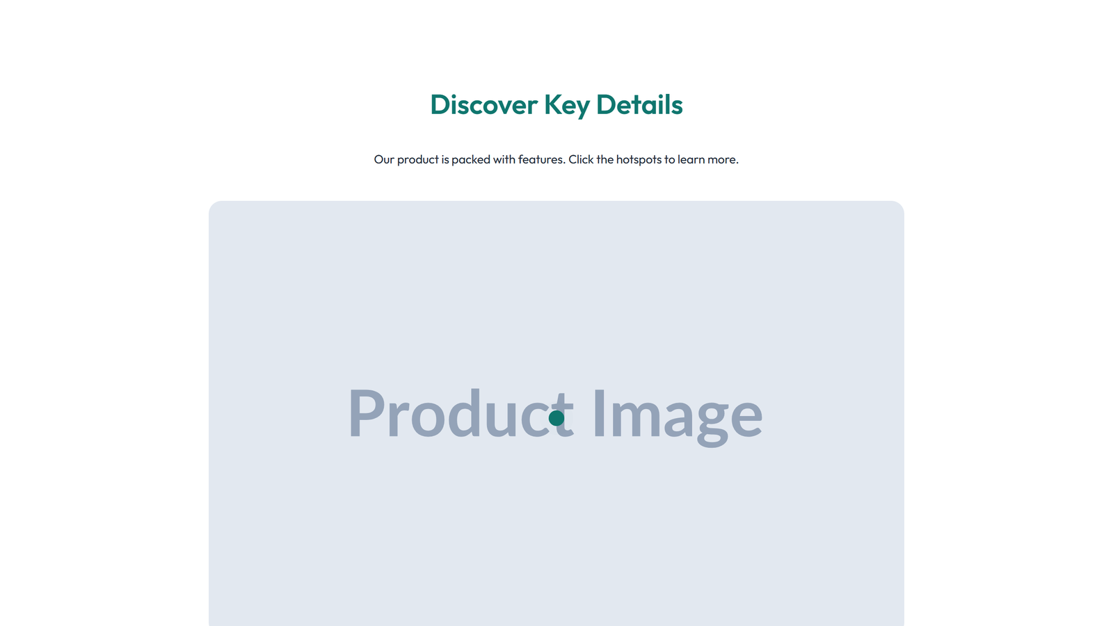 Hotspot Layout Style 6 - Elementor component