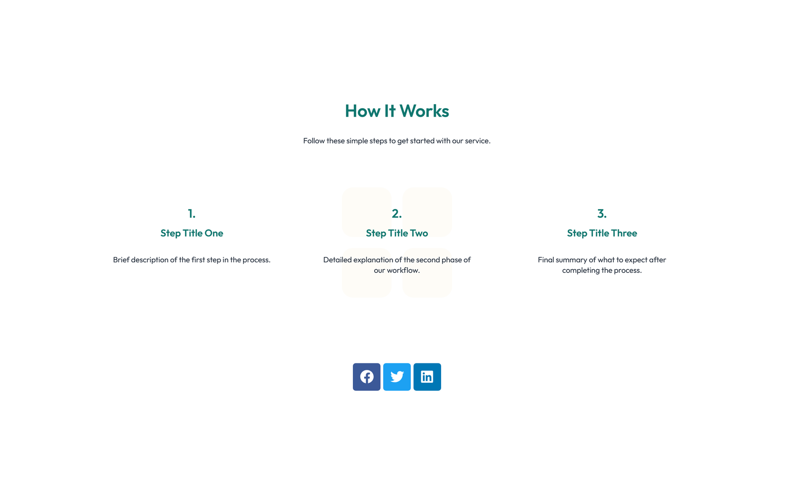 Screenshot of How It Works Layout Style 6 2 - Elementor How It Works / Process component
