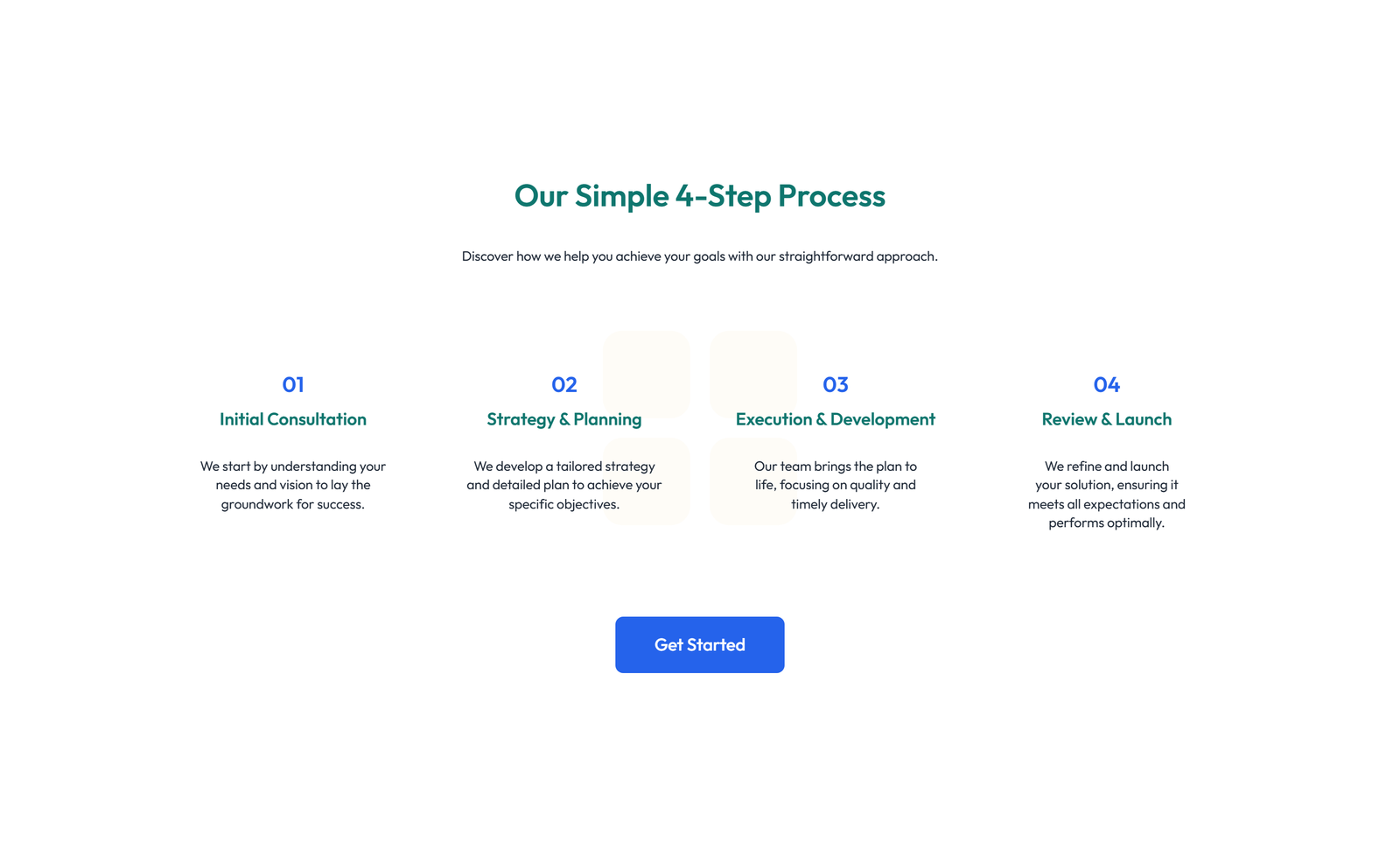 Screenshot of How It Works Layout Style 6 4 - Elementor How It Works / Process component
