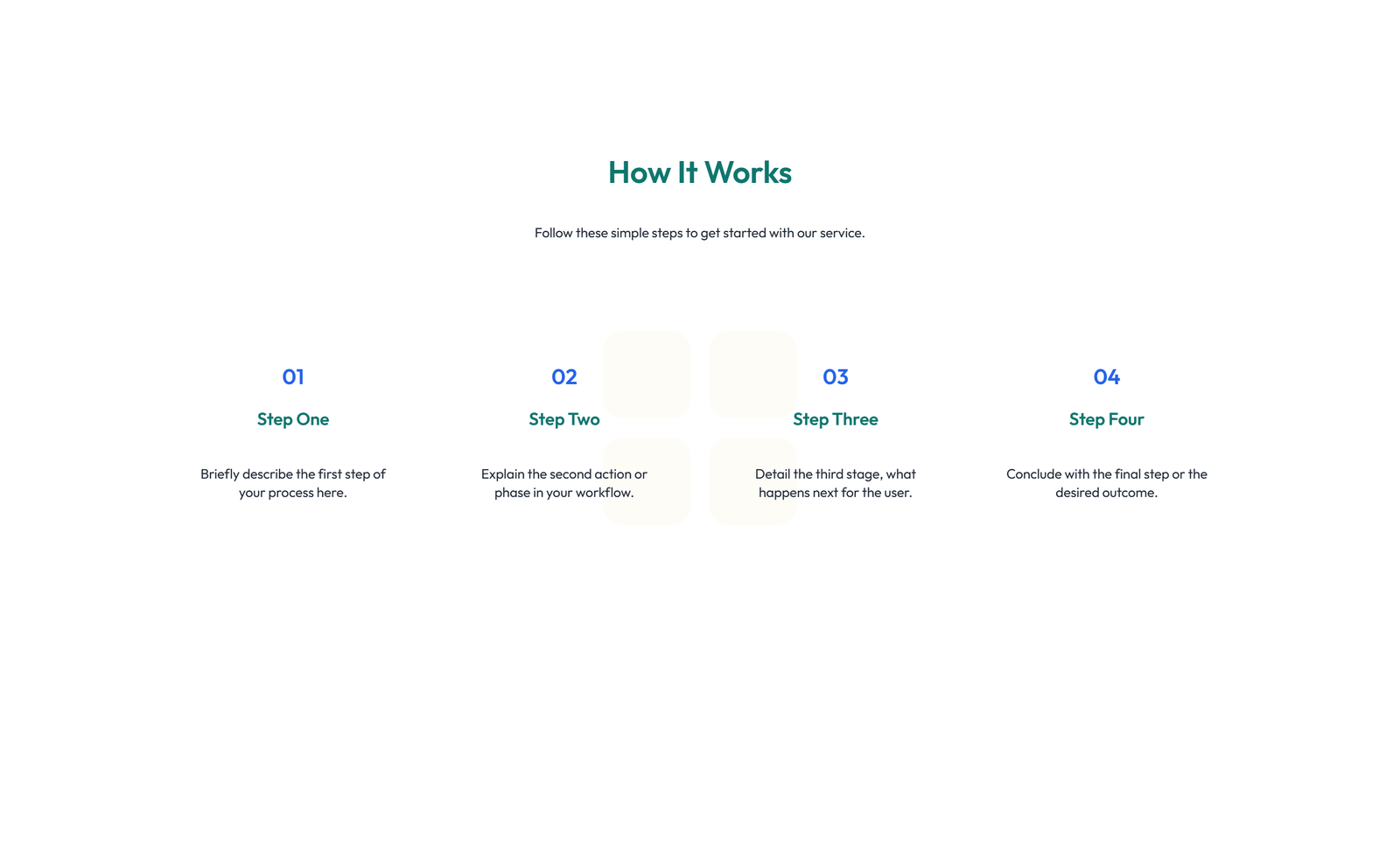 Screenshot of How It Works Layout Style 2 8 - Elementor How It Works / Process component