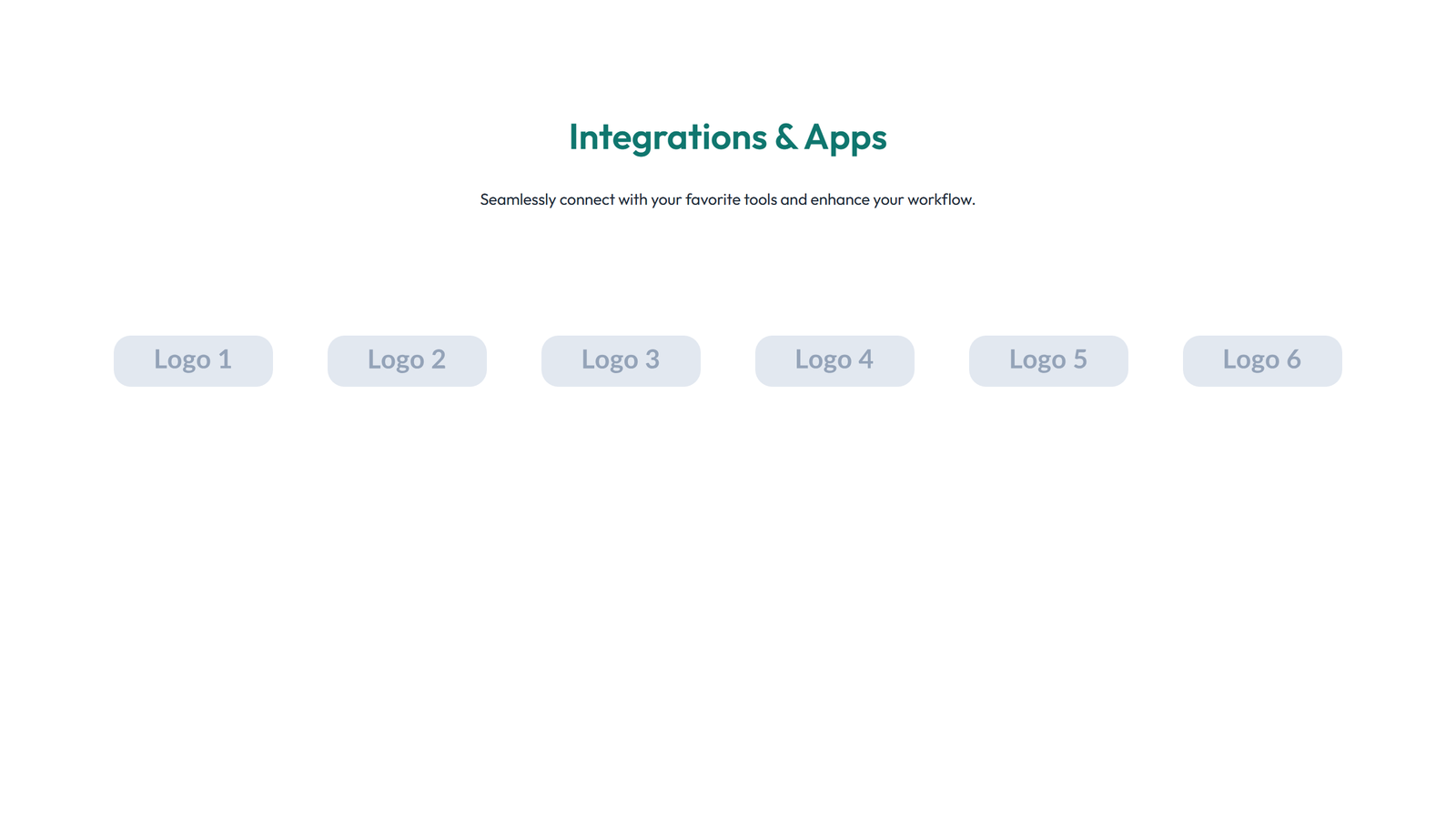 Screenshot of Integration Layout Style 1 - Elementor Integrations / Apps component