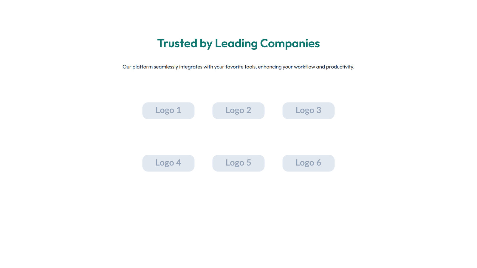 Screenshot of Integration Layout Style 5 2 - Elementor Integrations / Apps component