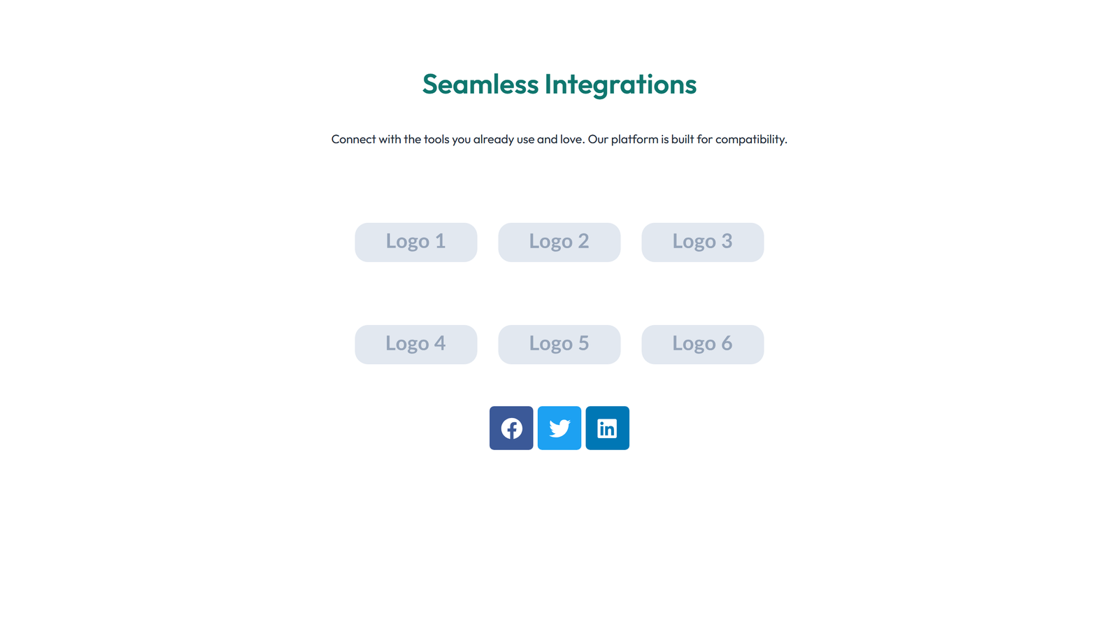 Screenshot of Integration Layout Style 6 2 - Elementor Integrations / Apps component