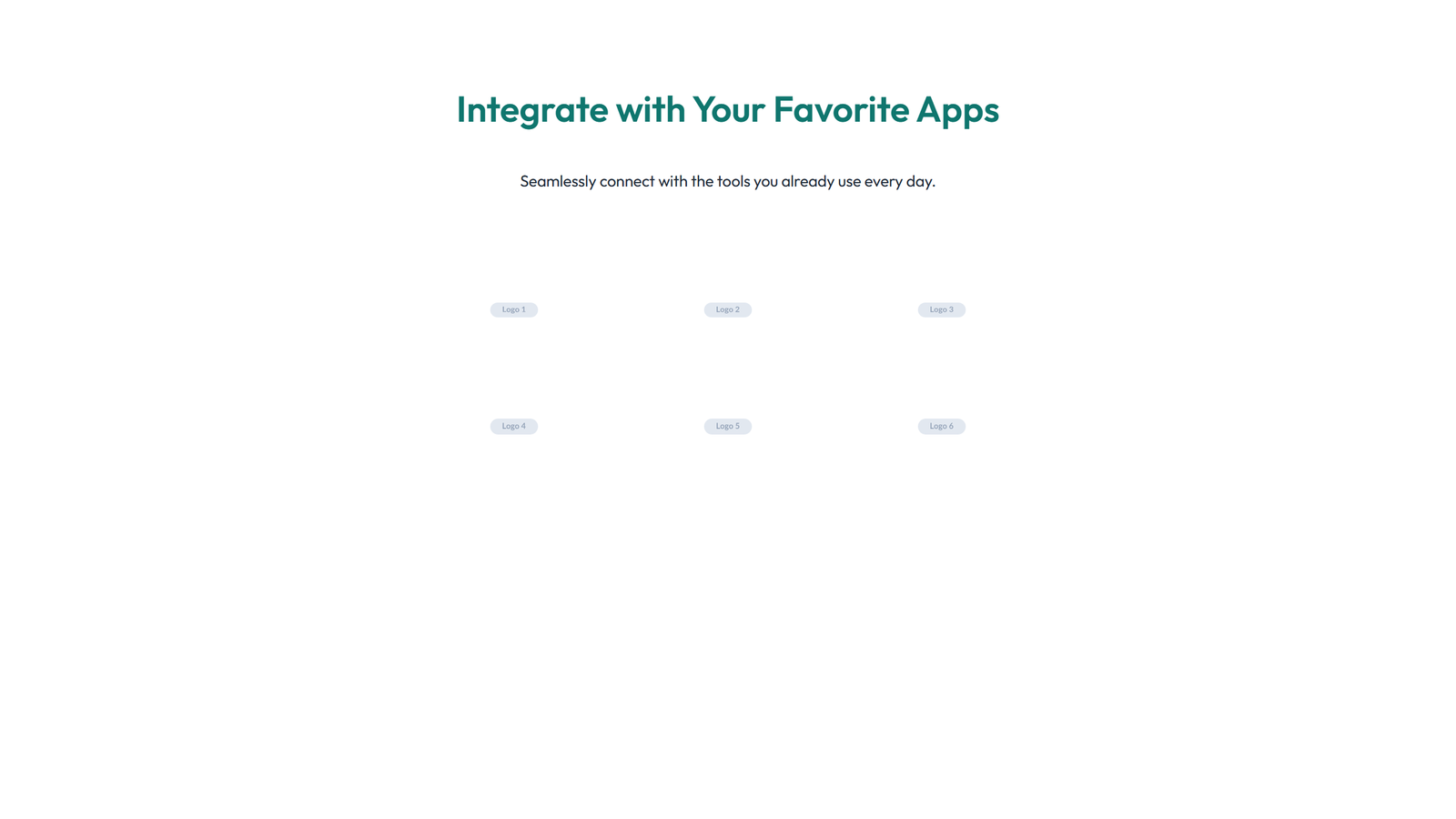 Screenshot of Integration Layout Style 2 3 - Elementor Integrations / Apps component