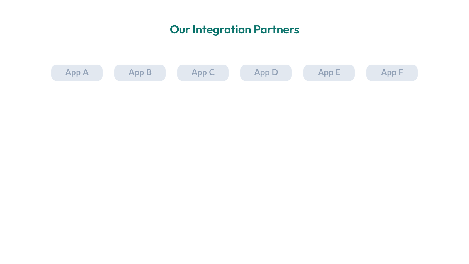 Screenshot of Integration Layout Style 3 4 - Elementor Integrations / Apps component