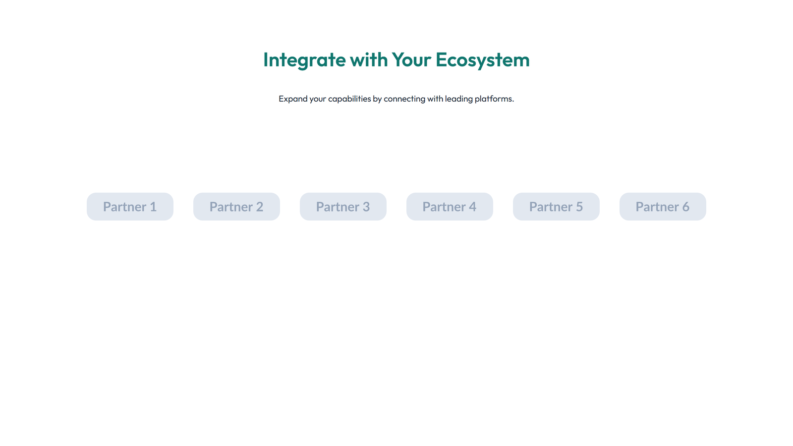 Screenshot of Integration Layout Style 4 4 - Elementor Integrations / Apps component