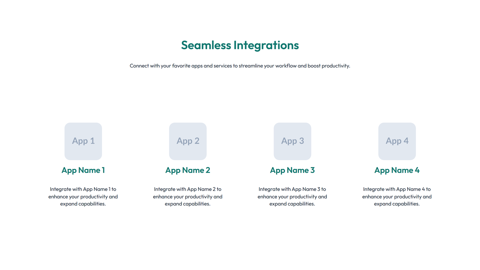 Integration Layout Style 1 7 - Elementor component