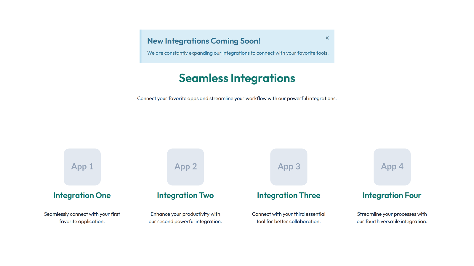 Integration Layout Style 5 7 - Elementor component