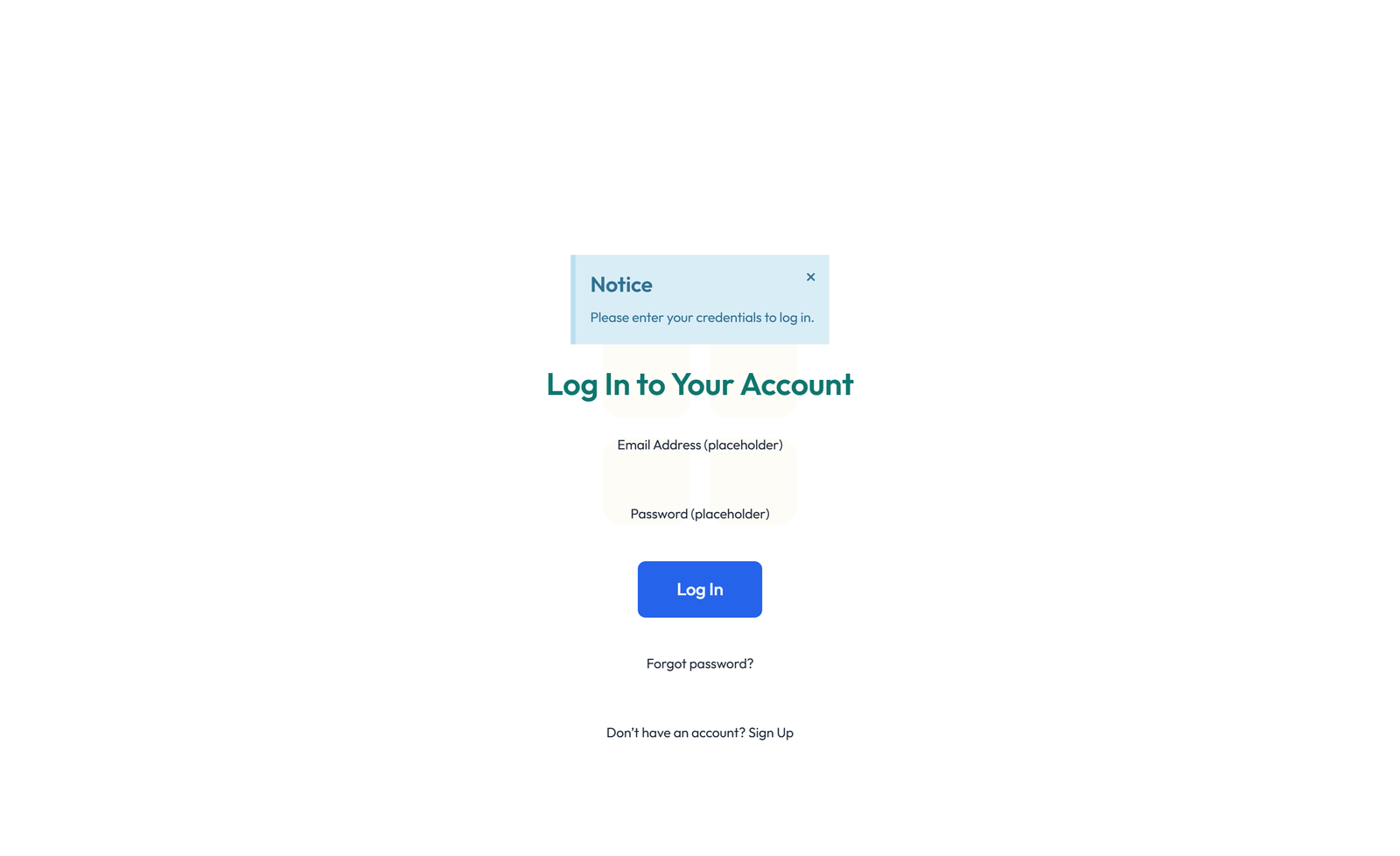 Screenshot of Login Layout Style 1 4 - Elementor Login / Auth component