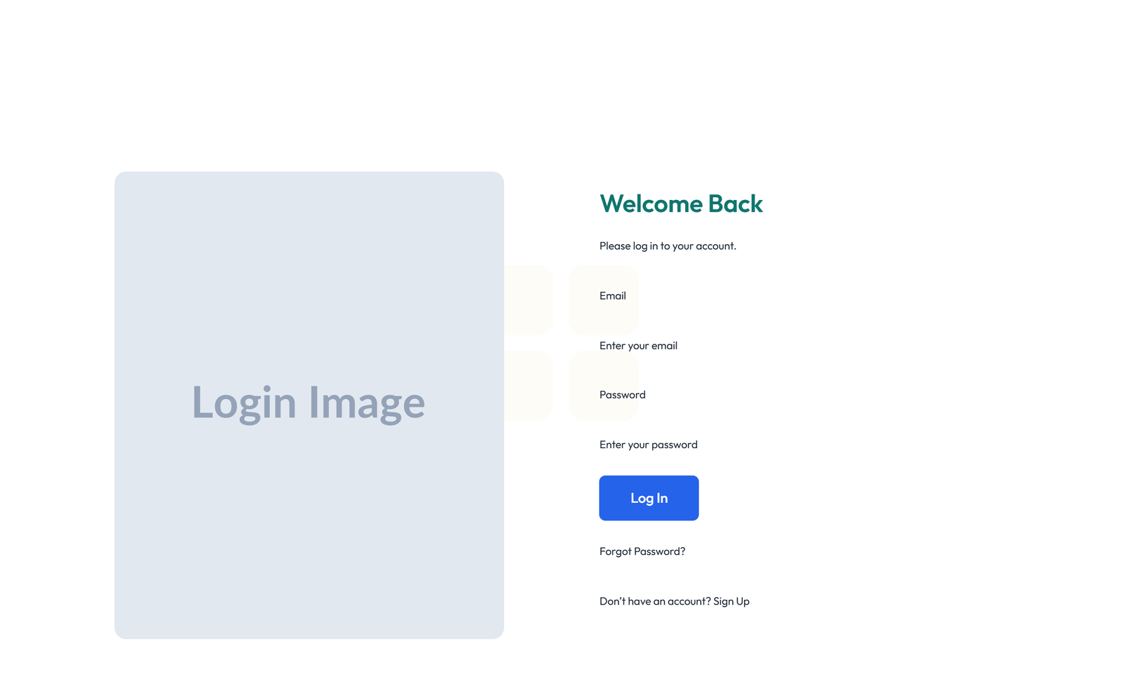 Login Layout Style 5 5 - Elementor component