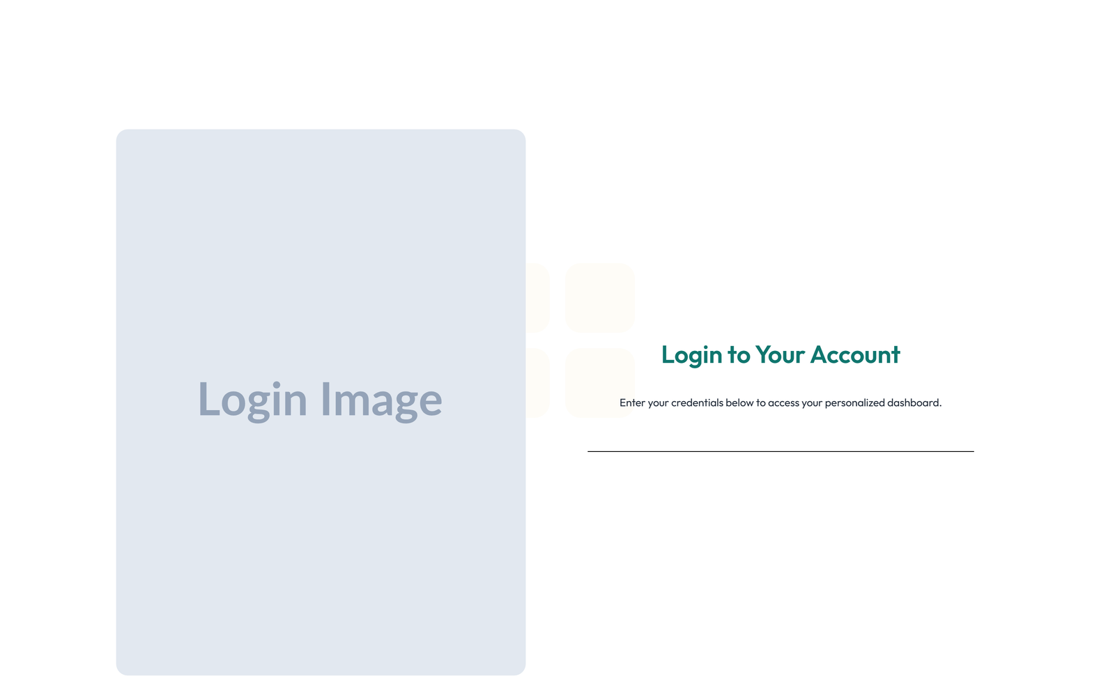 Login Layout Style 2 7 - Elementor component