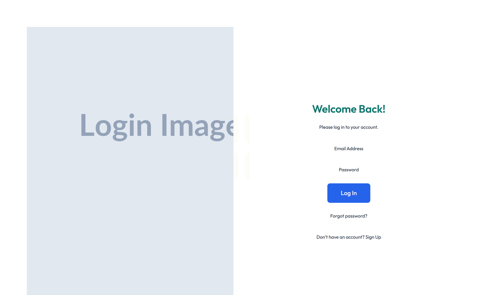 Login Layout Style 2 8 - Elementor component
