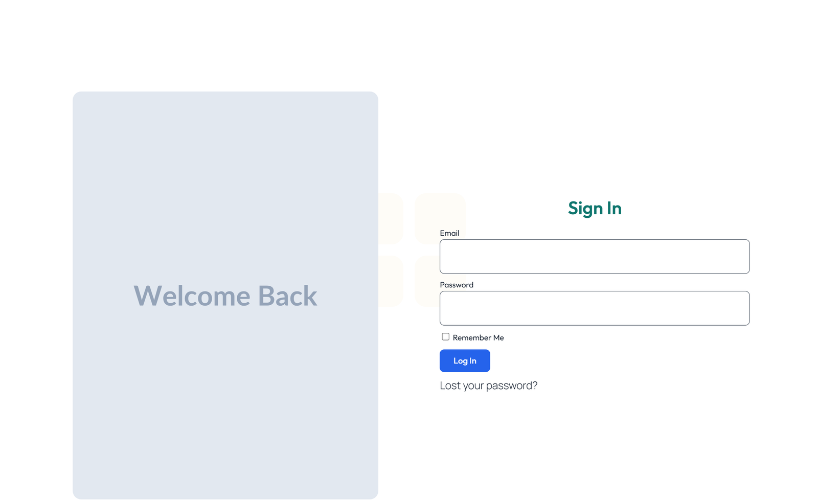 Login Layout Style 5 15 - Elementor component