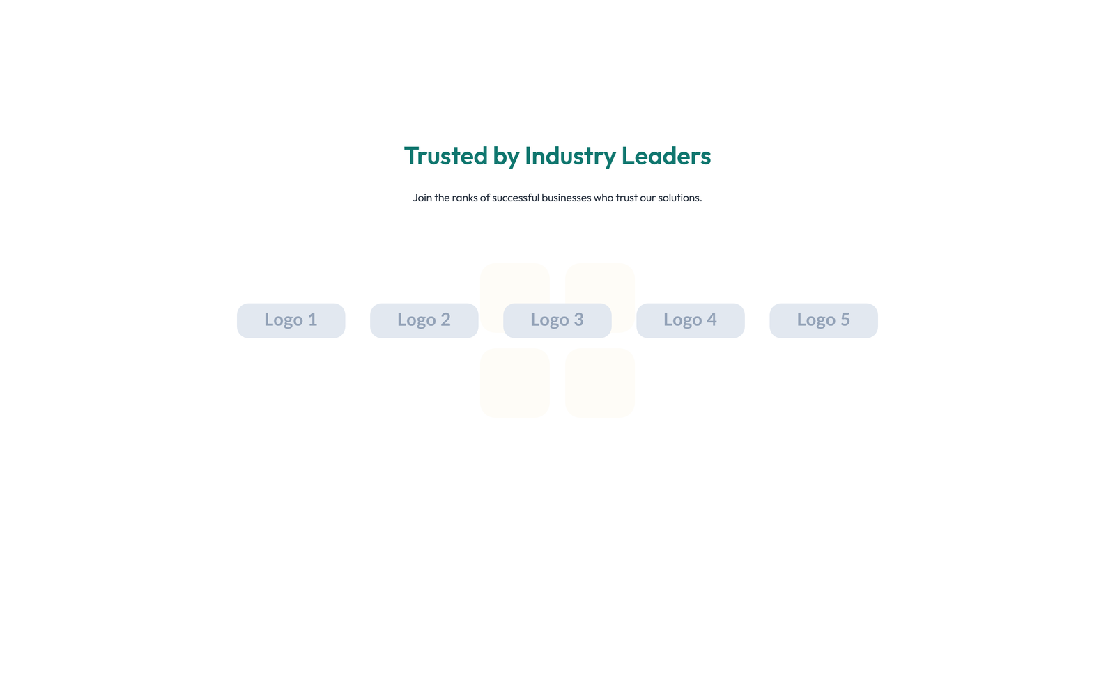 Screenshot of Logo Showcase Layout Style 2 2 - Elementor Logo / Trust Bars component