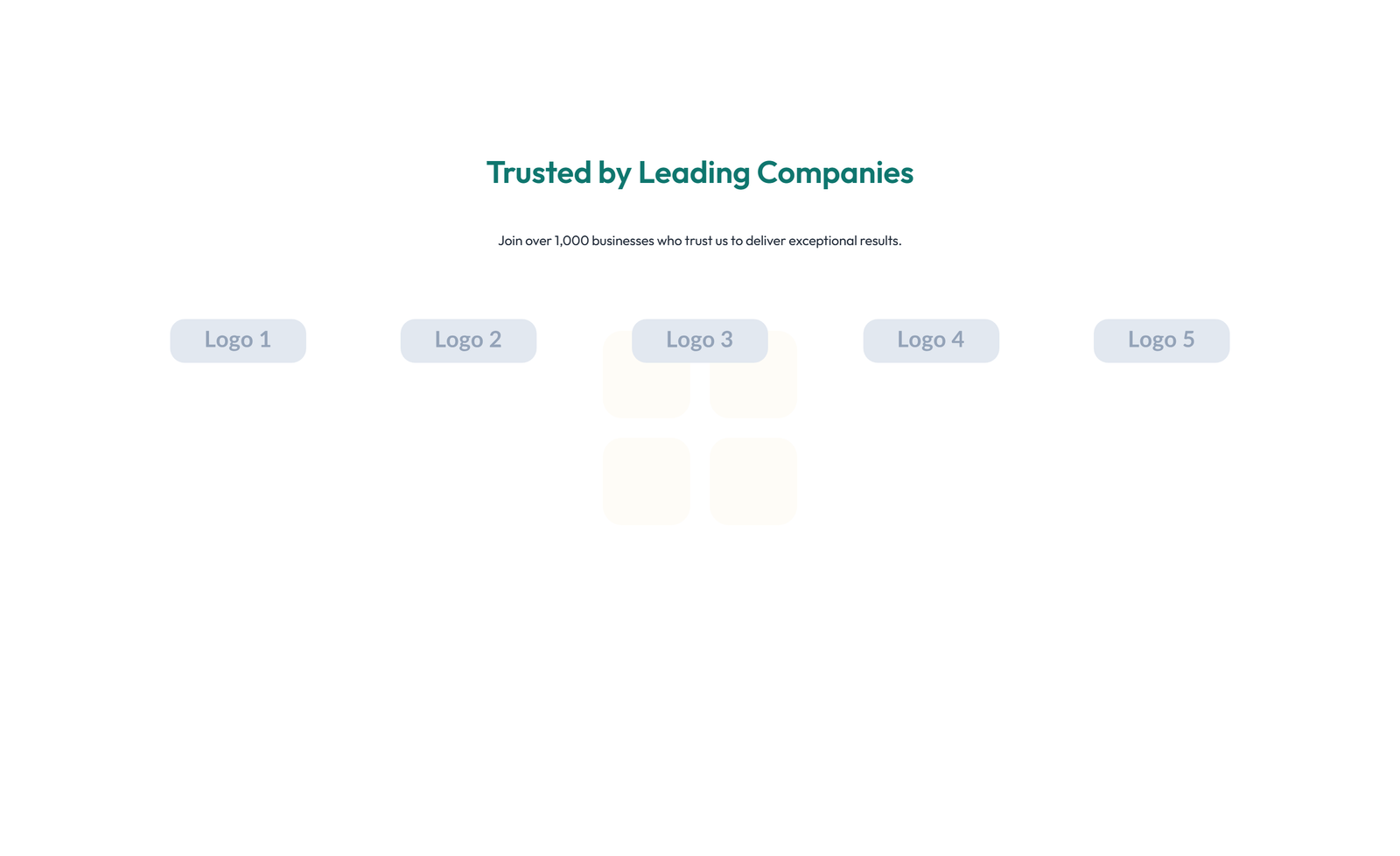 Screenshot of Logo Showcase Layout Style 5 2 - Elementor Logo / Trust Bars component