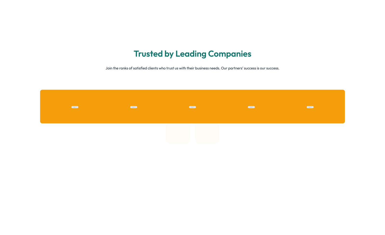 Logo Showcase Layout Style 4 4 - Elementor component