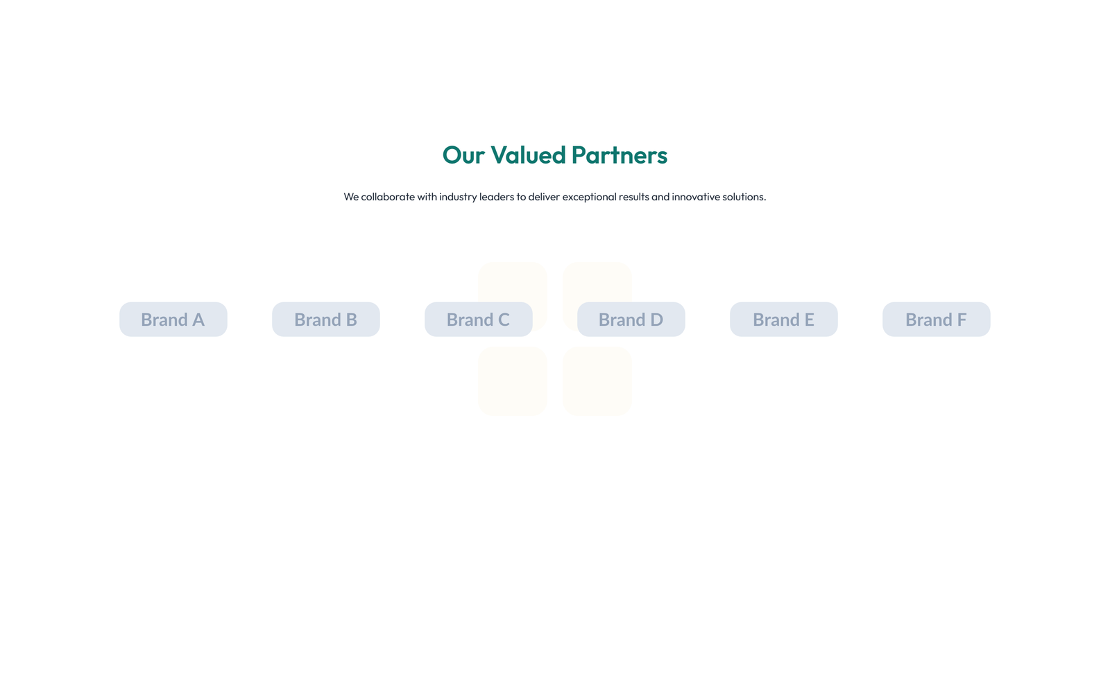 Screenshot of Logo Showcase Layout Style 3 6 - Elementor Logo / Trust Bars component