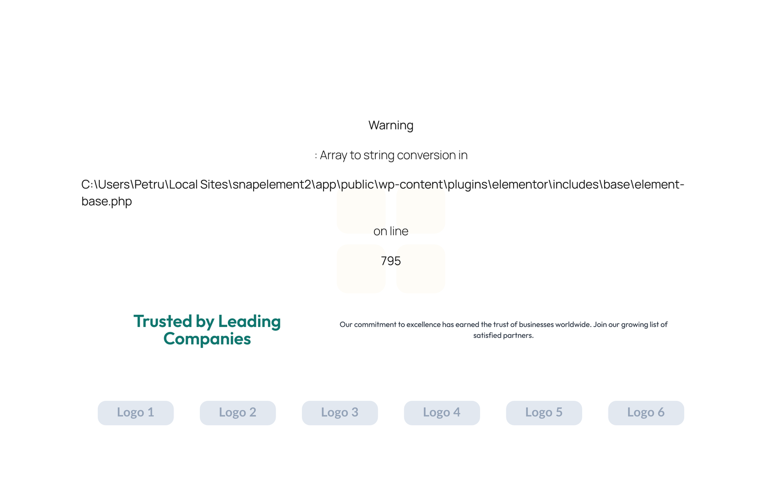 Logo Showcase Layout Style 1 8 - Elementor component