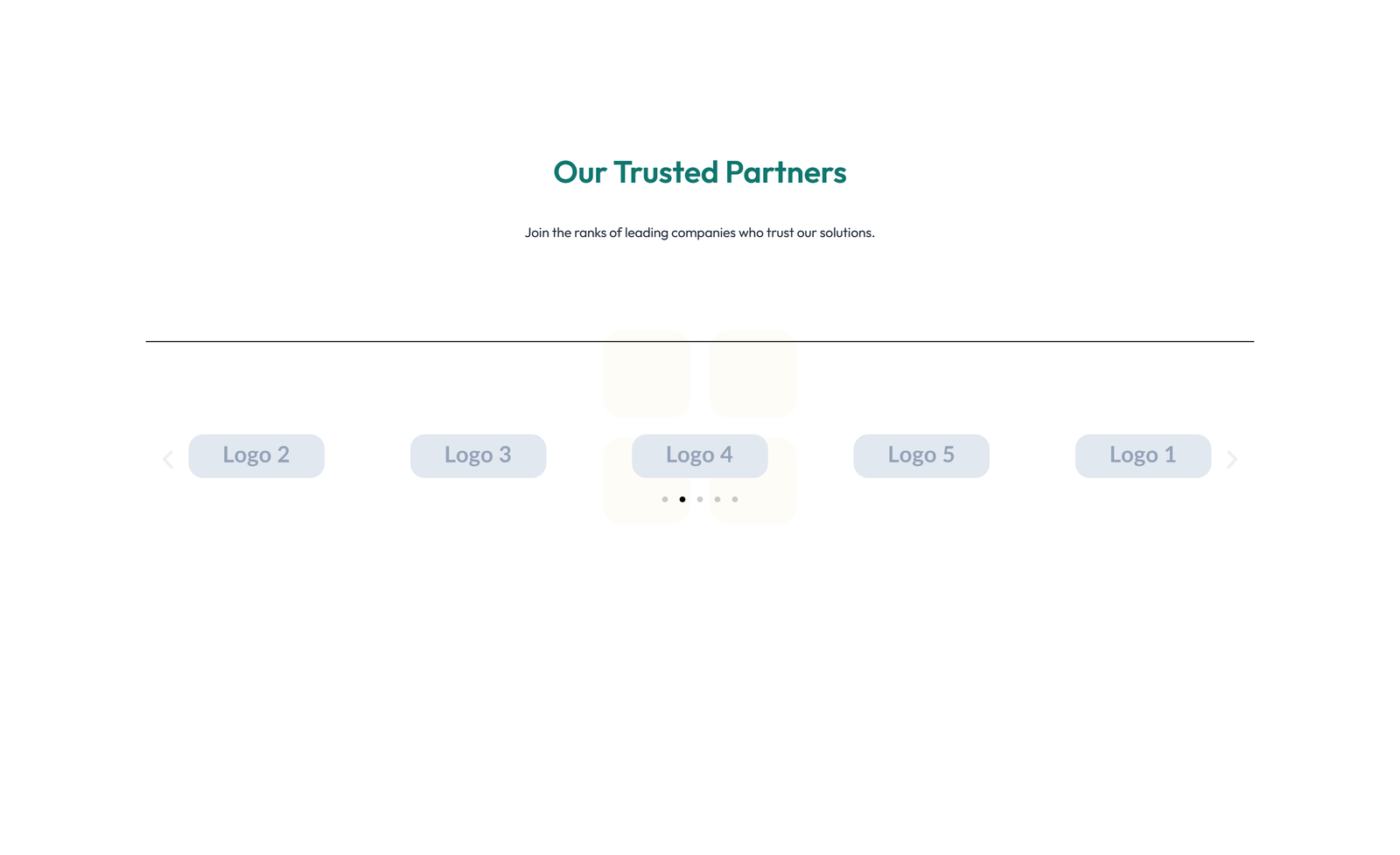 Screenshot of Logo Showcase Layout Style 5 8 - Elementor Logo / Trust Bars component