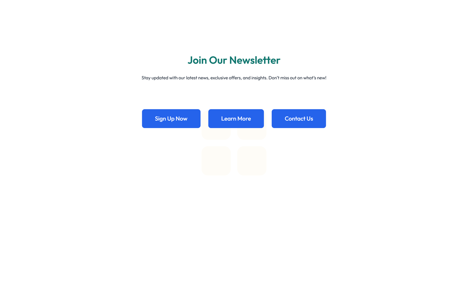 Screenshot of Newsletter Layout Style 3 2 - Elementor Newsletter / Signup component