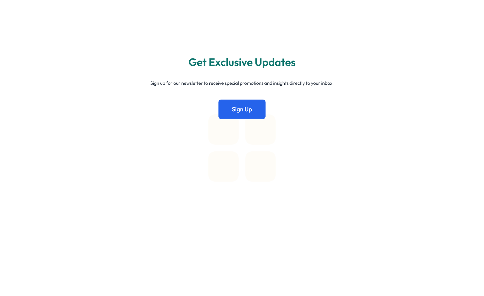 Screenshot of Newsletter Layout Style 3 4 - Elementor Newsletter / Signup component