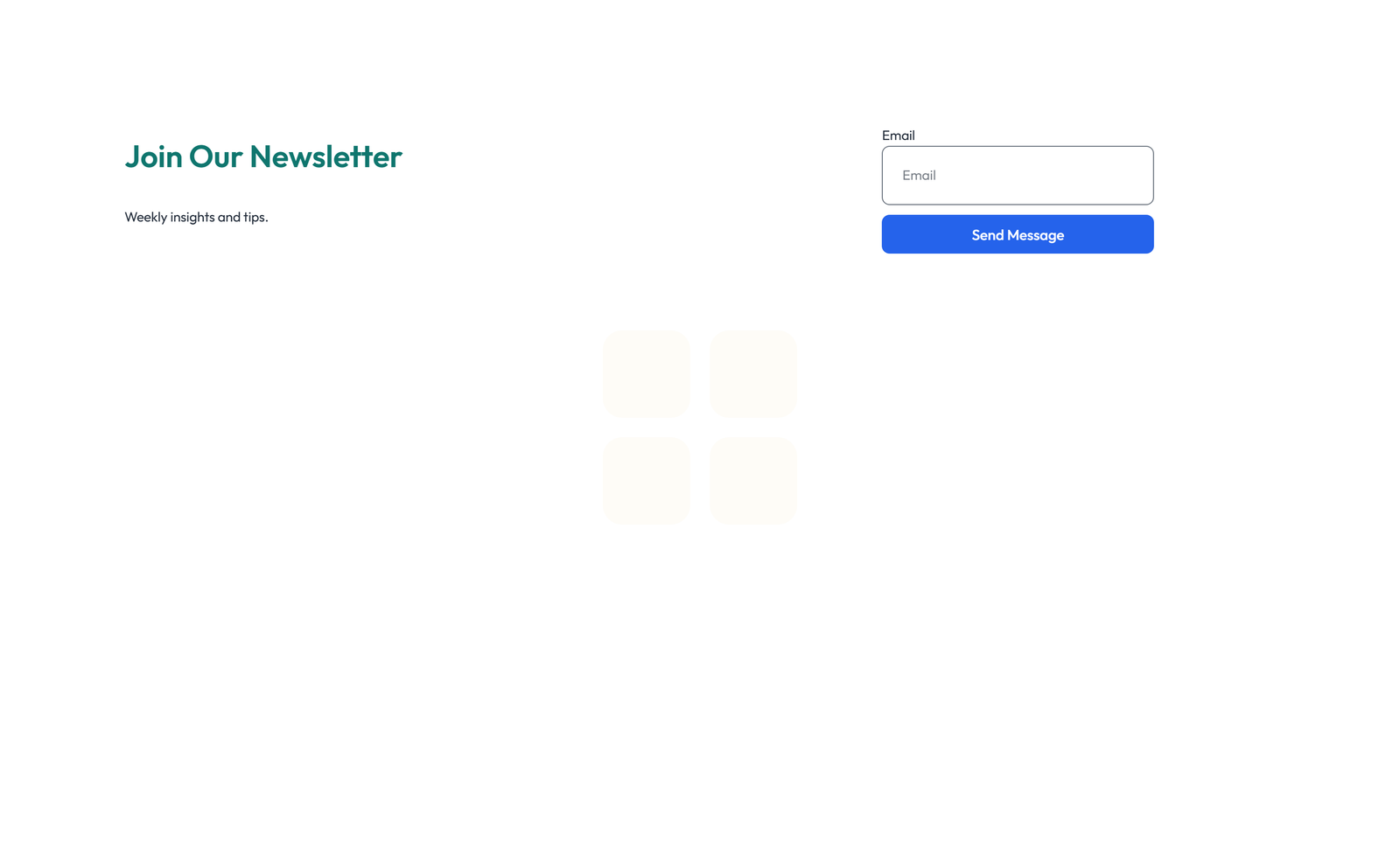 Screenshot of Newsletter Layout Style 2 10 - Elementor Newsletter / Signup component