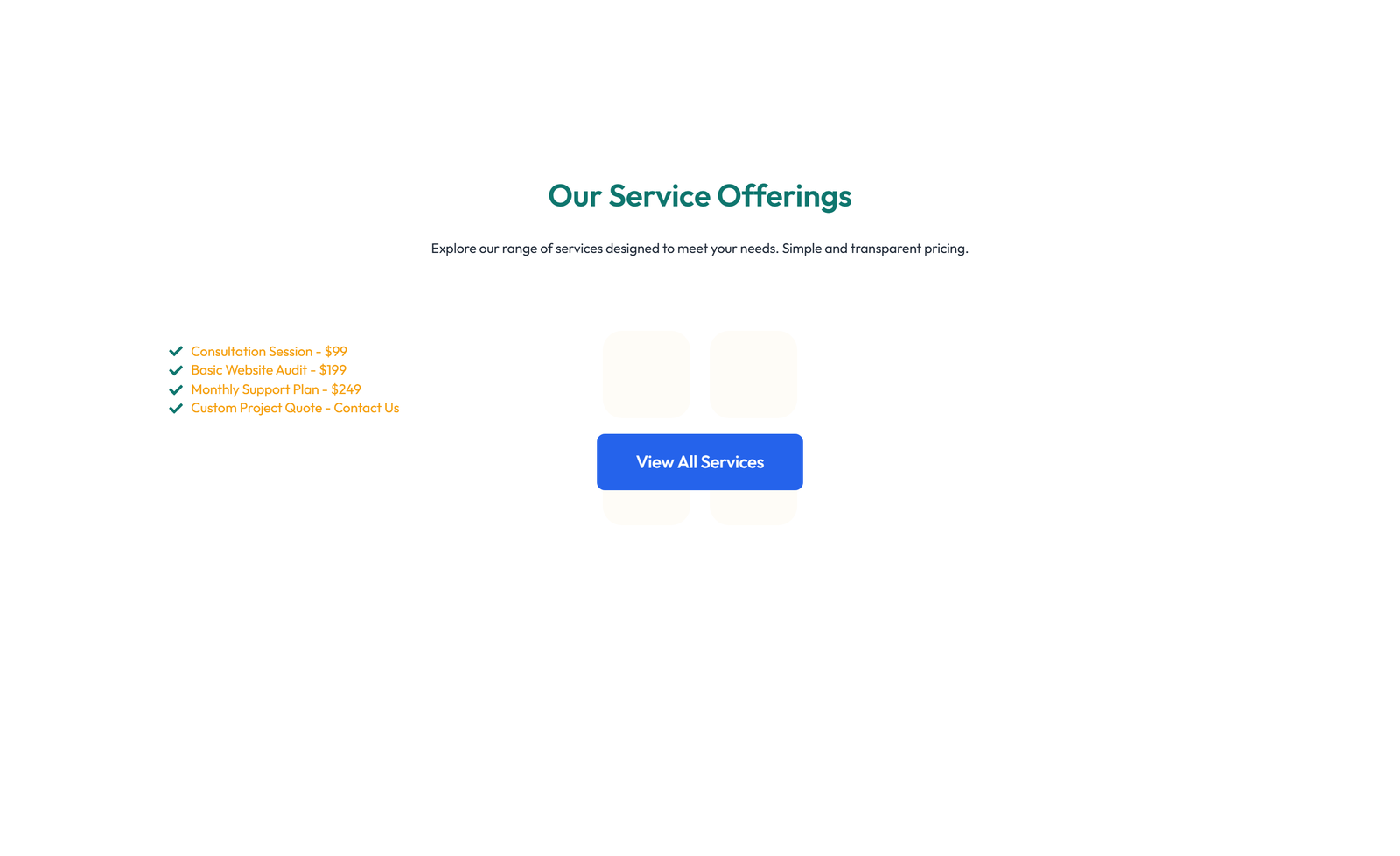 Screenshot of Pricing with 3-column Price Table with Ribbon 48 - Elementor Pricing Sections component