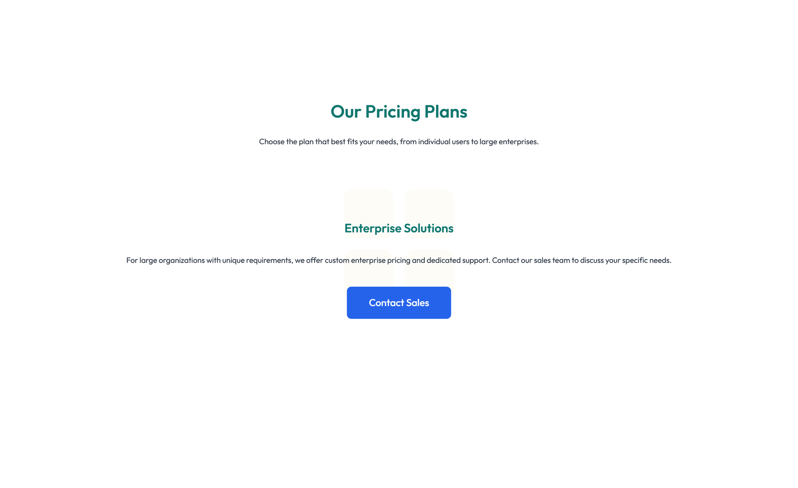 Screenshot of Pricing with 3-column Price Table Comparison 89 - Elementor Pricing Sections component