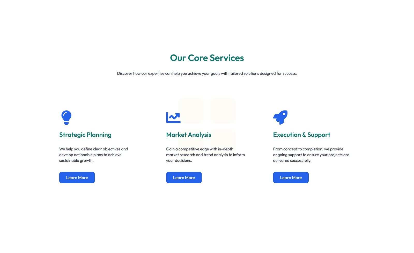Screenshot of Service Layout Style 1 2 - Elementor Services Sections component