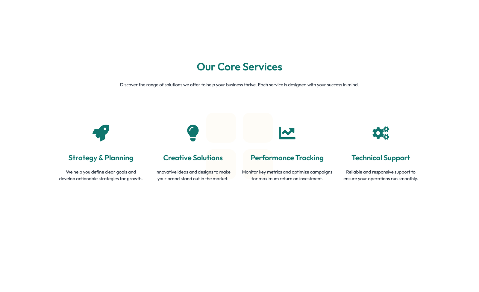 Screenshot of Service Layout Style 4 7 - Elementor Services Sections component