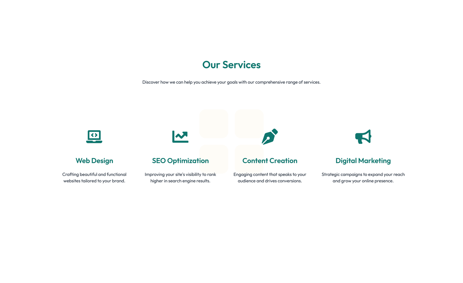 Screenshot of Service Layout Style 1 8 - Elementor Services Sections component