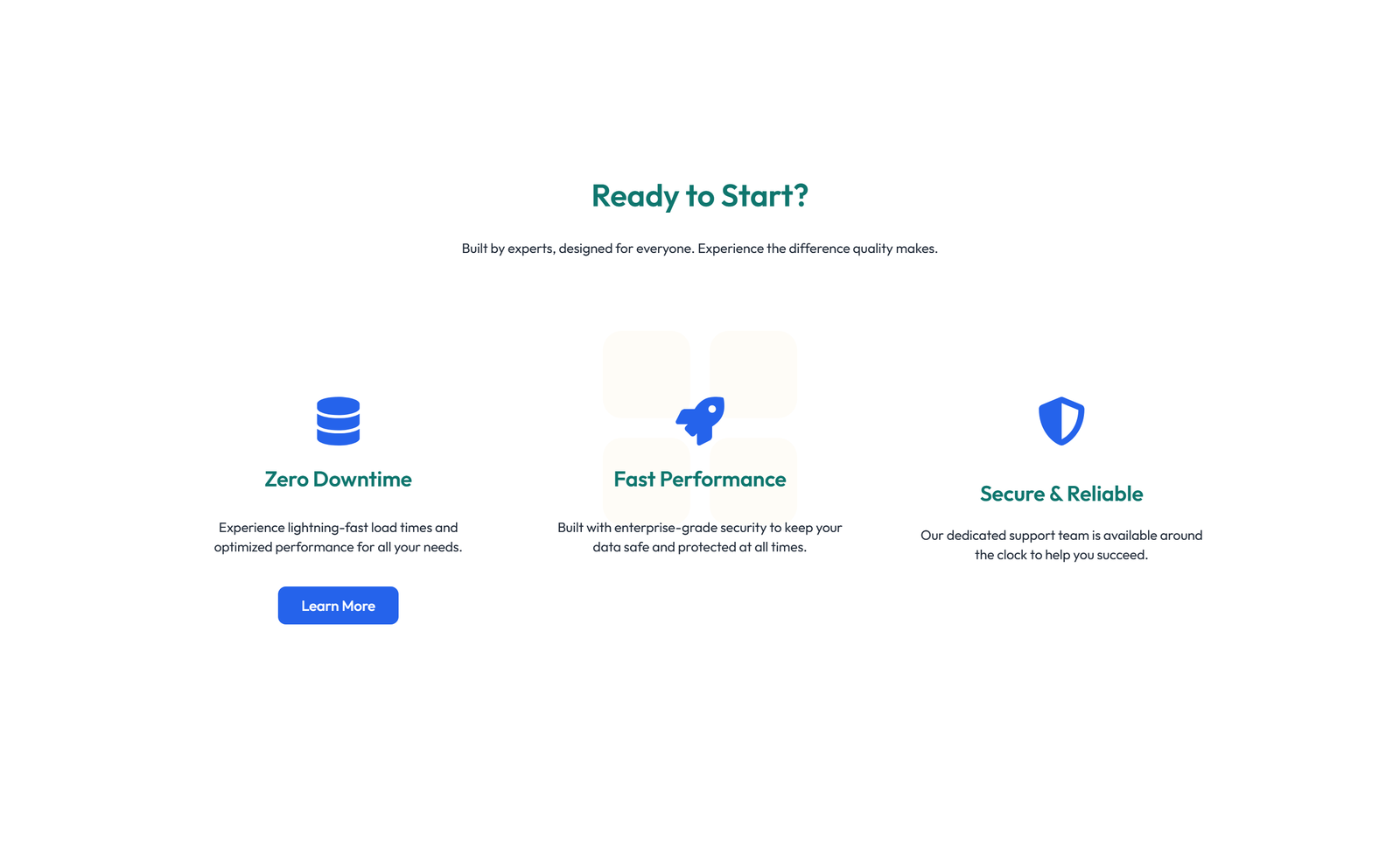 Screenshot of Service Layout Style 2 54 - Elementor Services Sections component