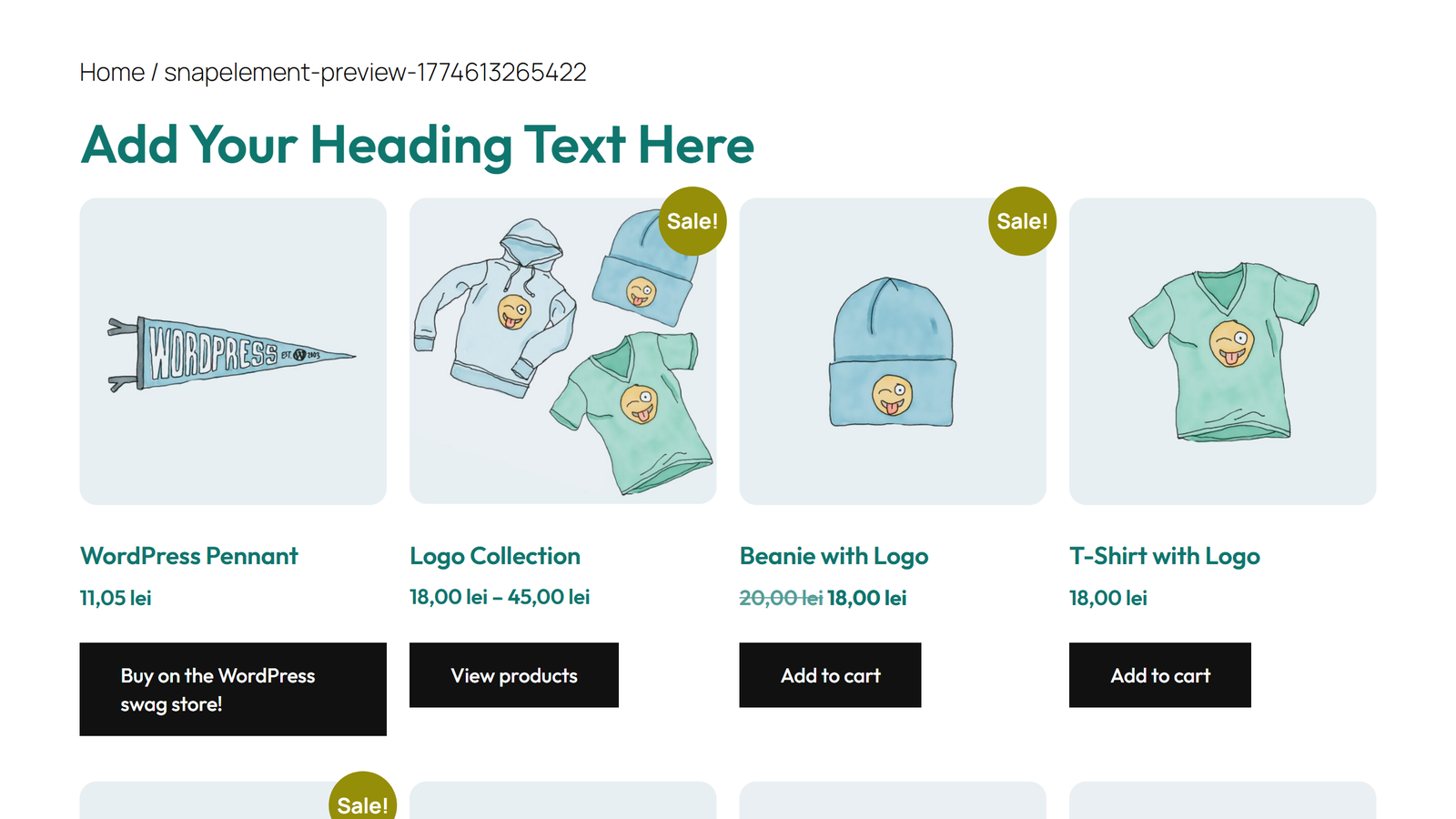 Shop Page Design 2 4 - Elementor component
