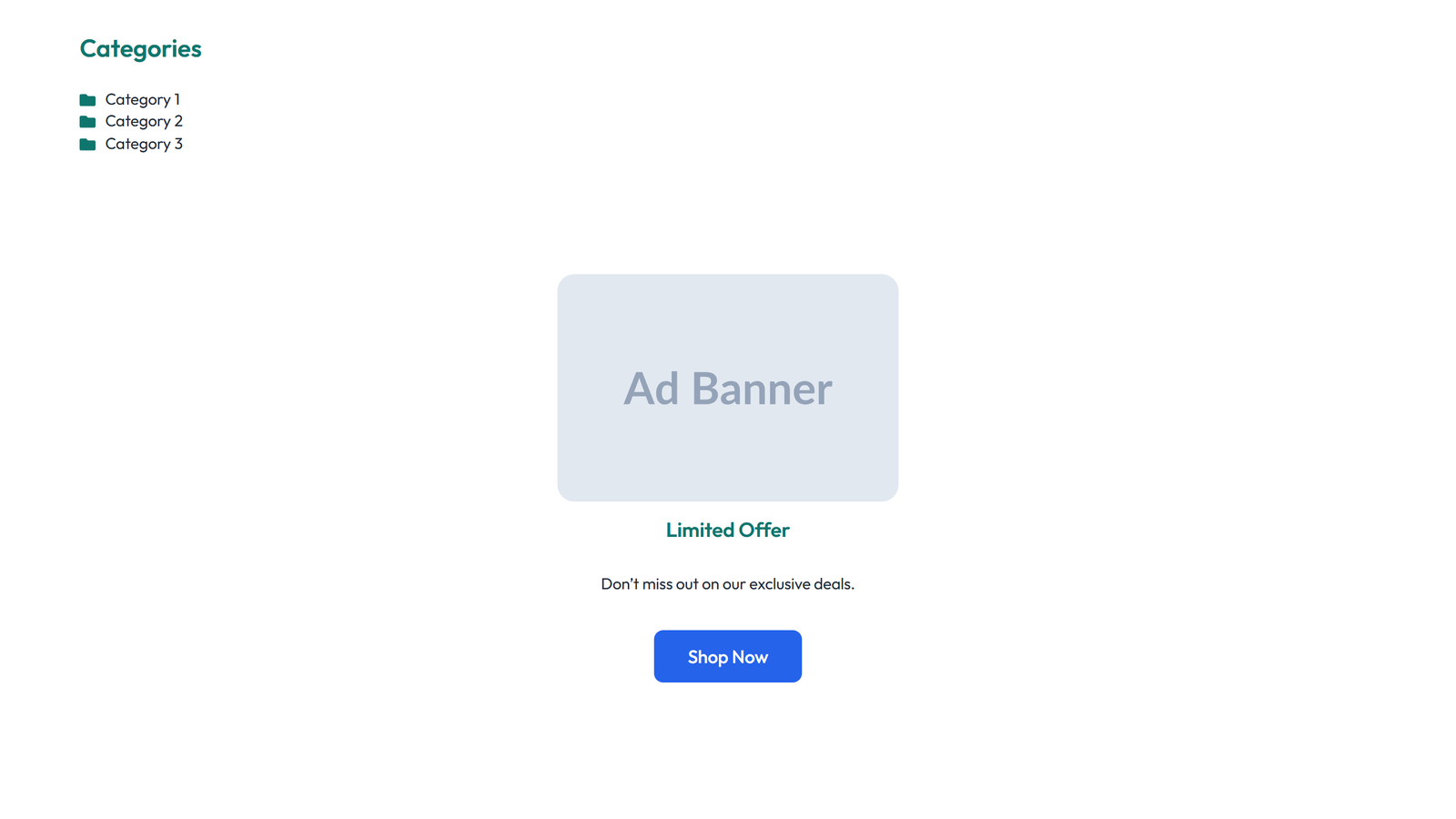 Sidebar Layout Style 2 5 - Elementor component
