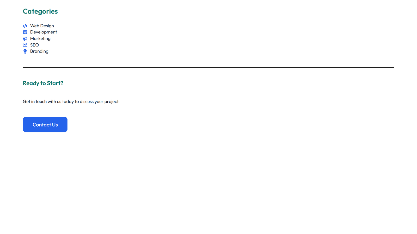 Screenshot of Sidebar Layout Style 2 7 - Elementor Sidebars component